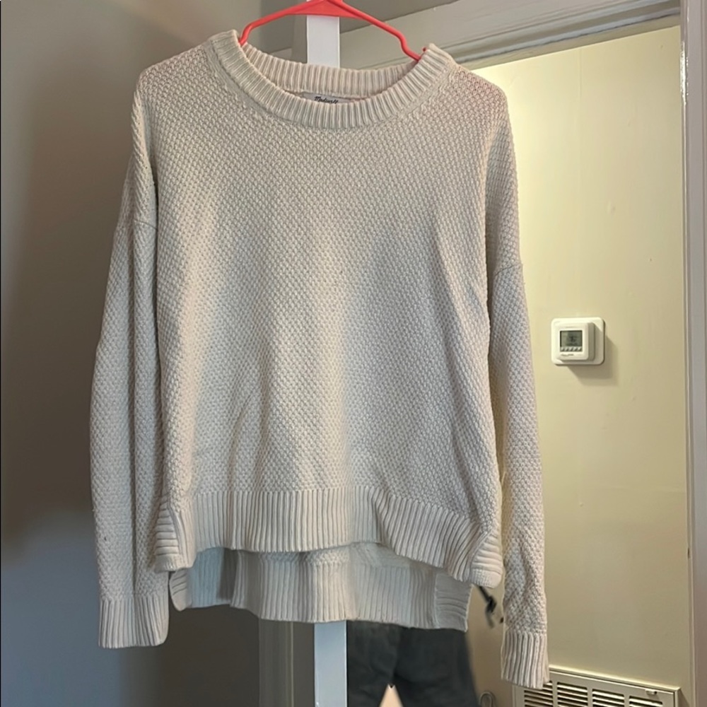 Madewell Waffle Knit Sweater